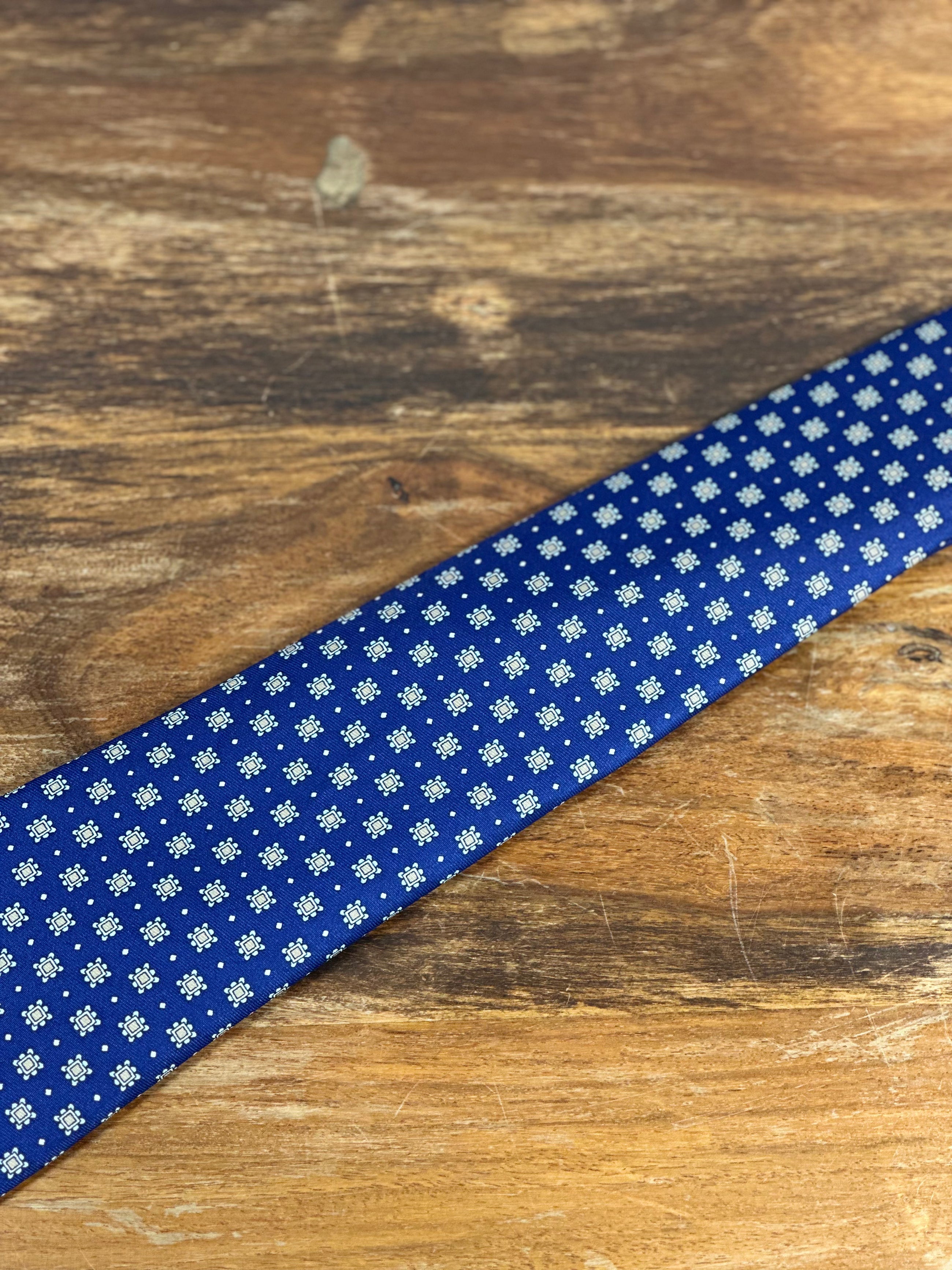 Corbata E.Marinella azul