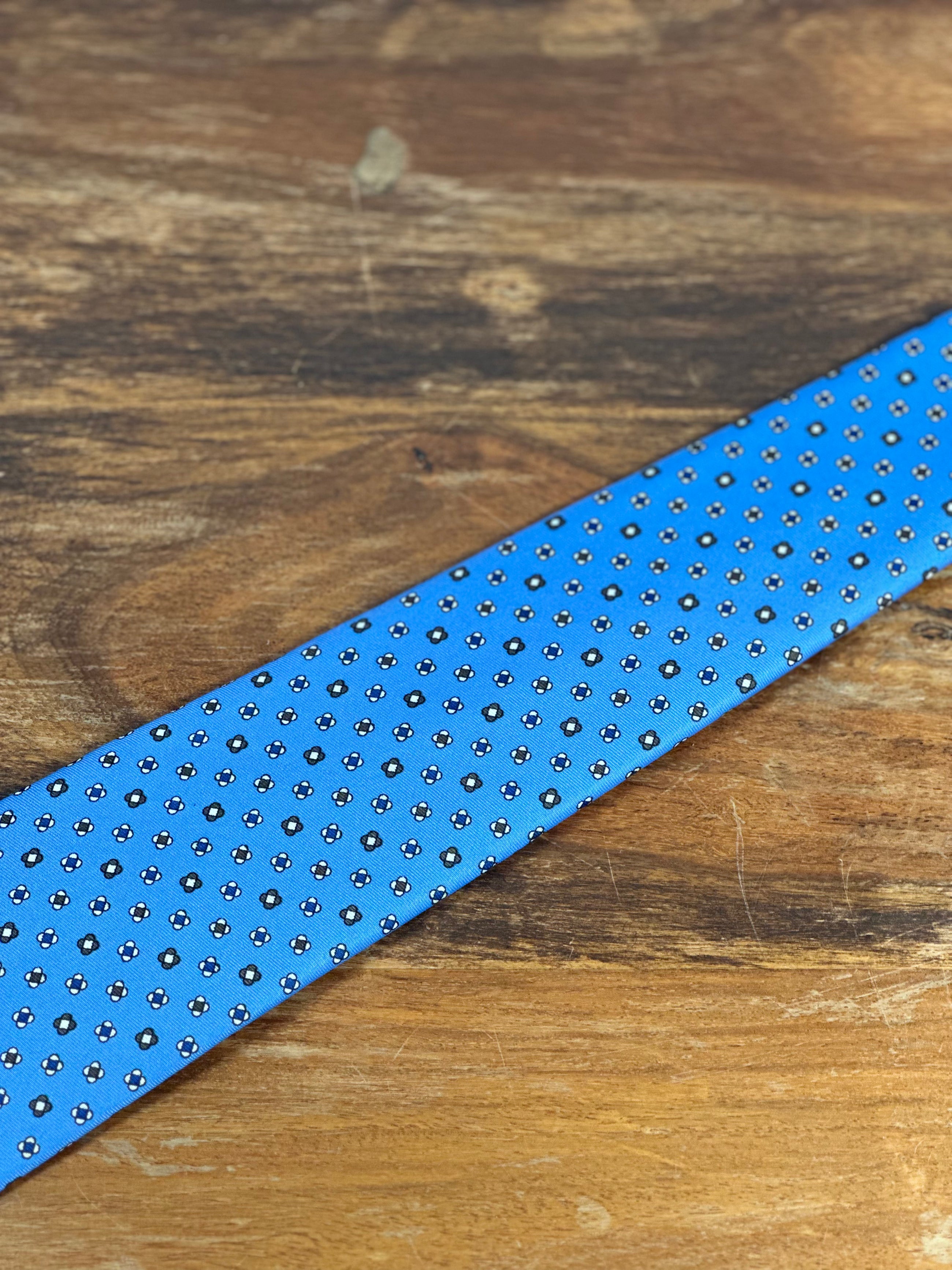 Corbata E.Marinella azul