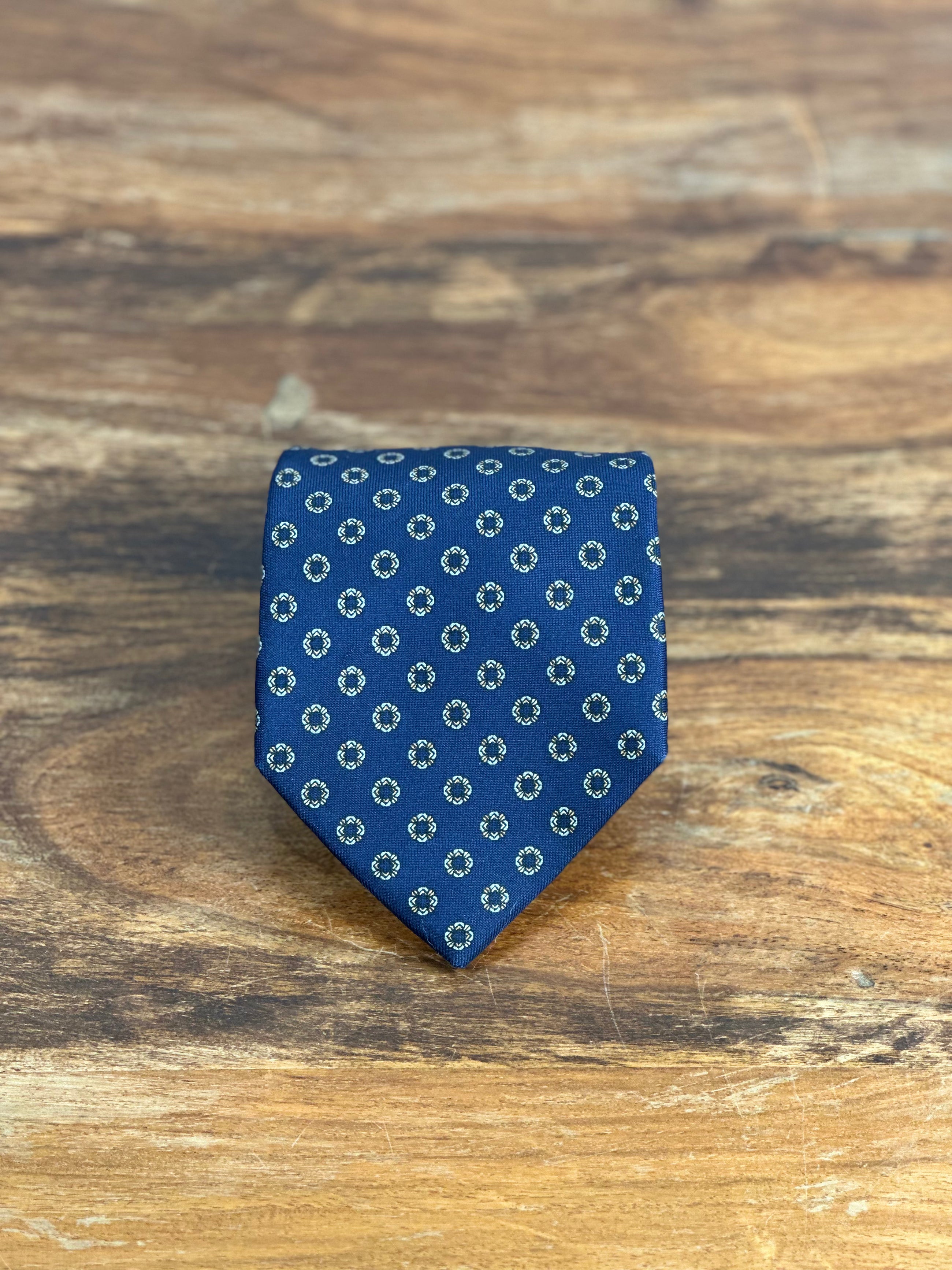 Corbata E.Marinella azul