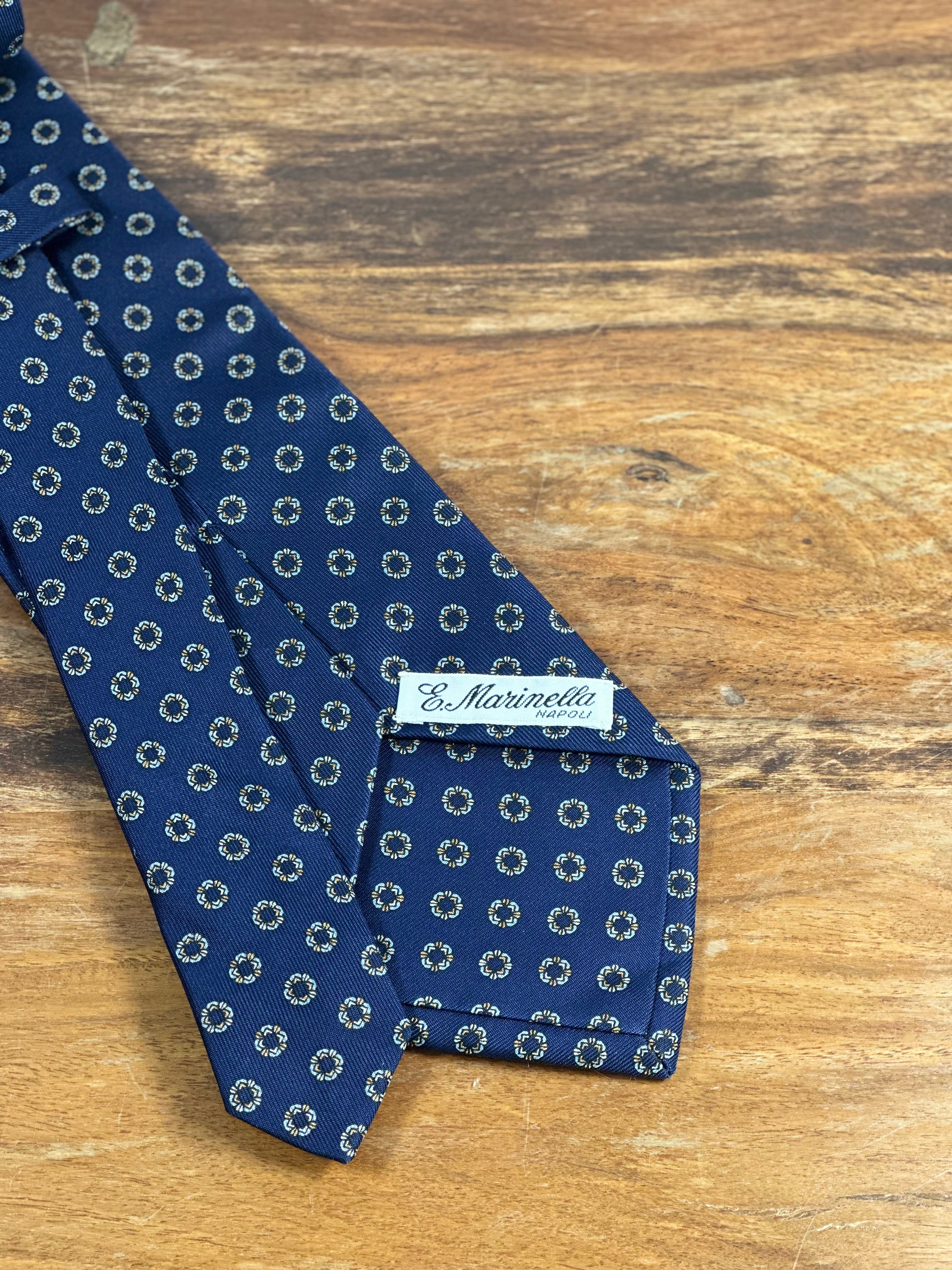 Corbata E.Marinella azul