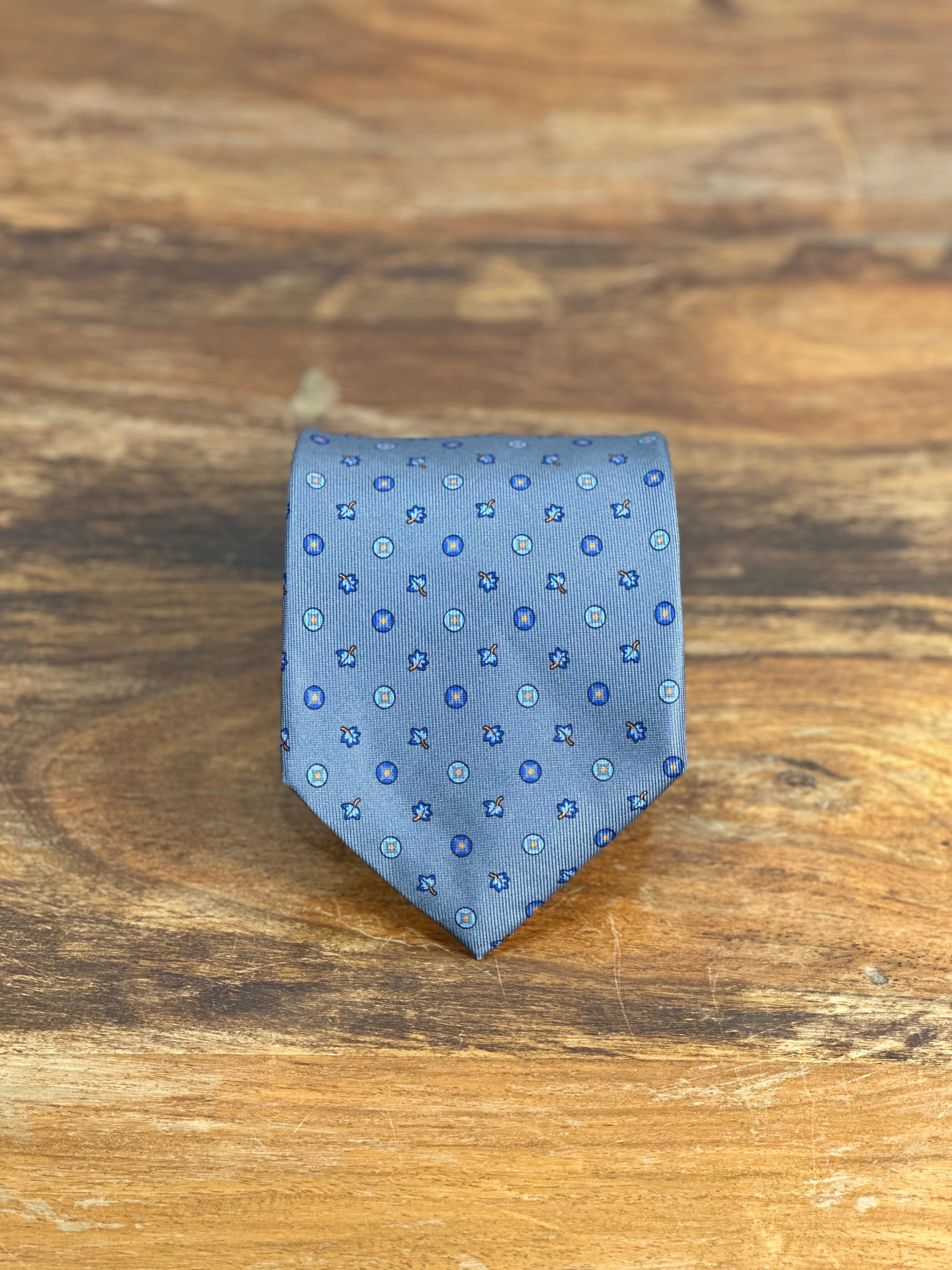 Corbata E.Marinella gris