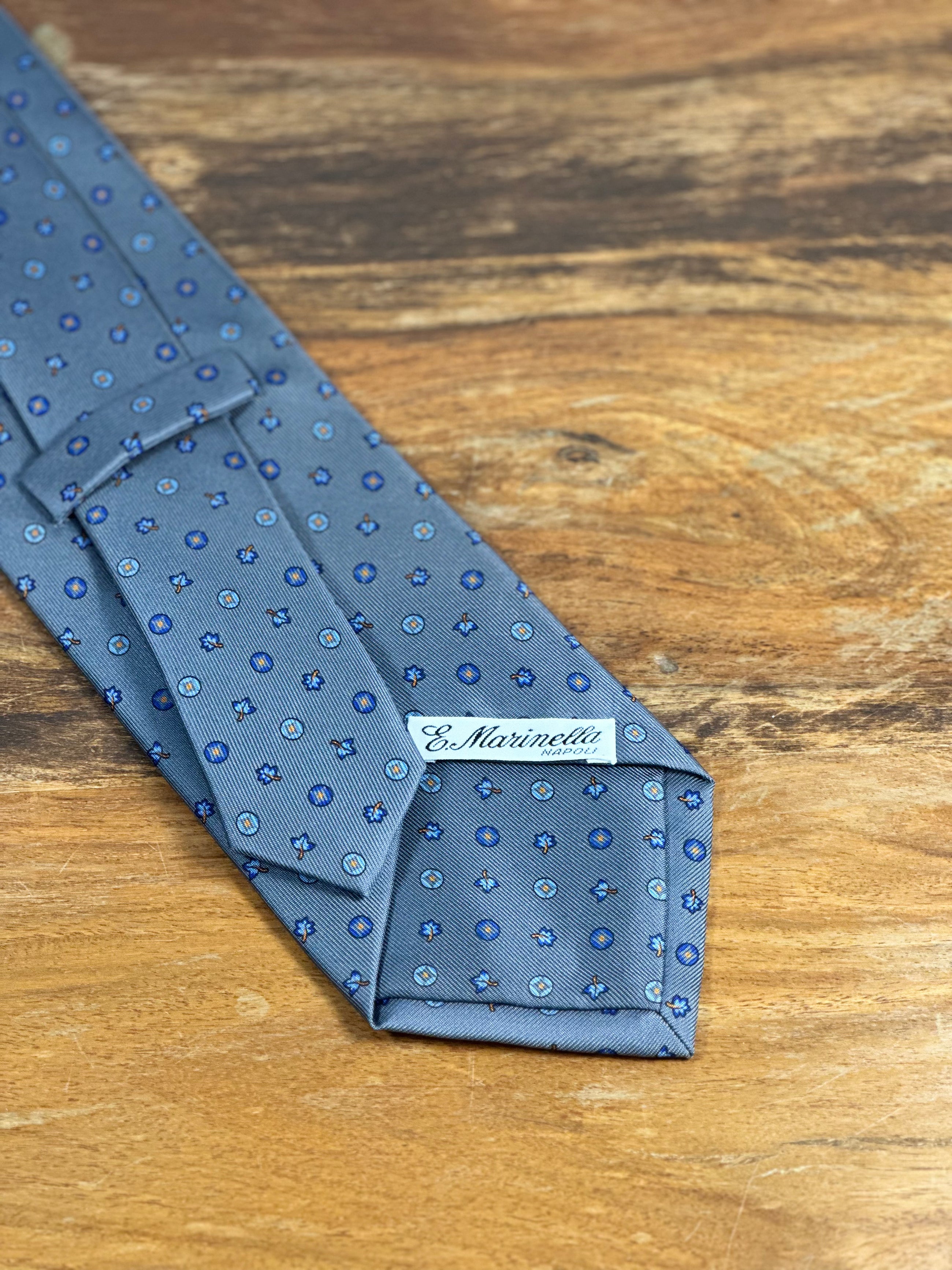 Corbata E.Marinella gris