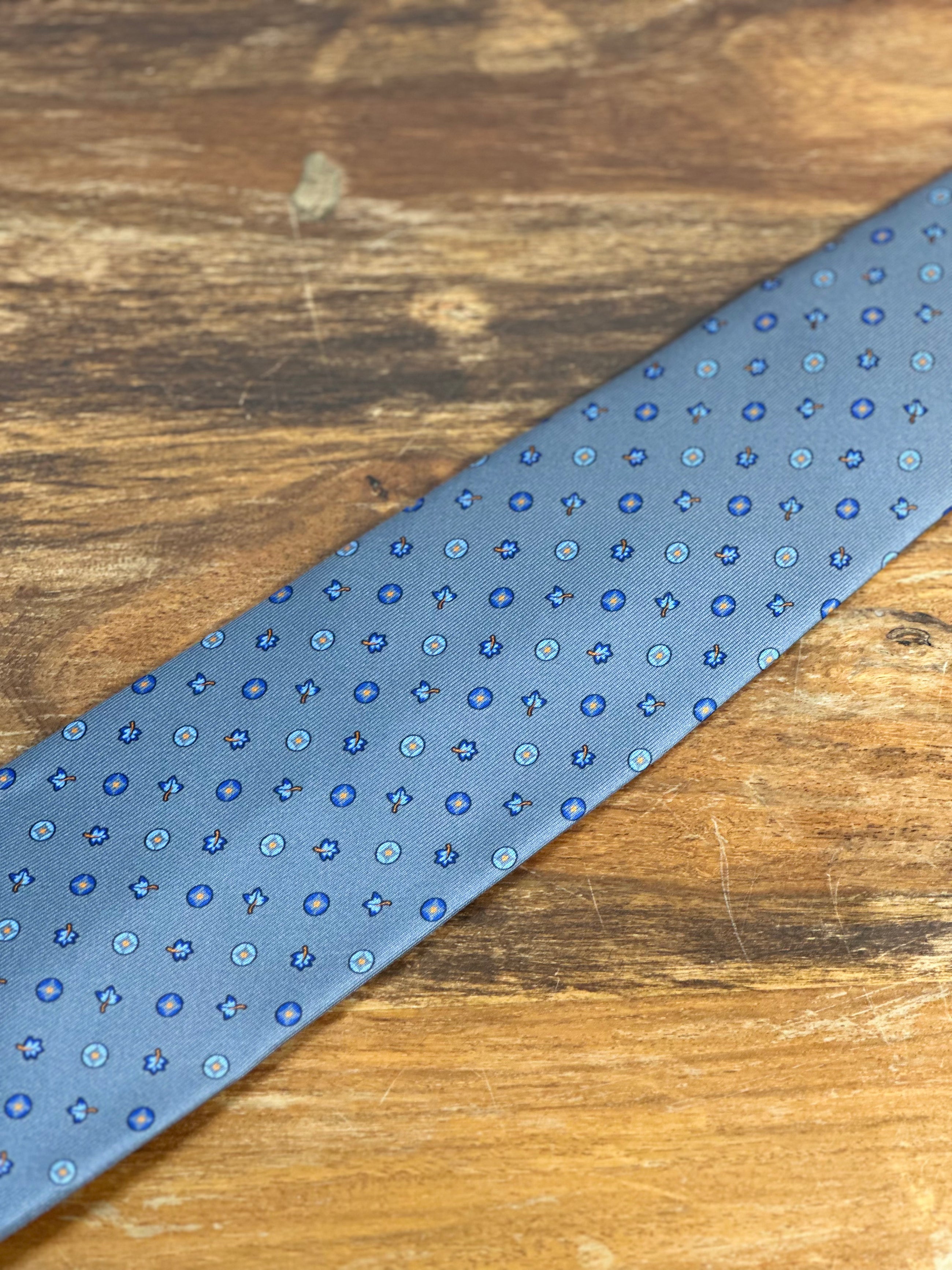 Corbata E.Marinella gris