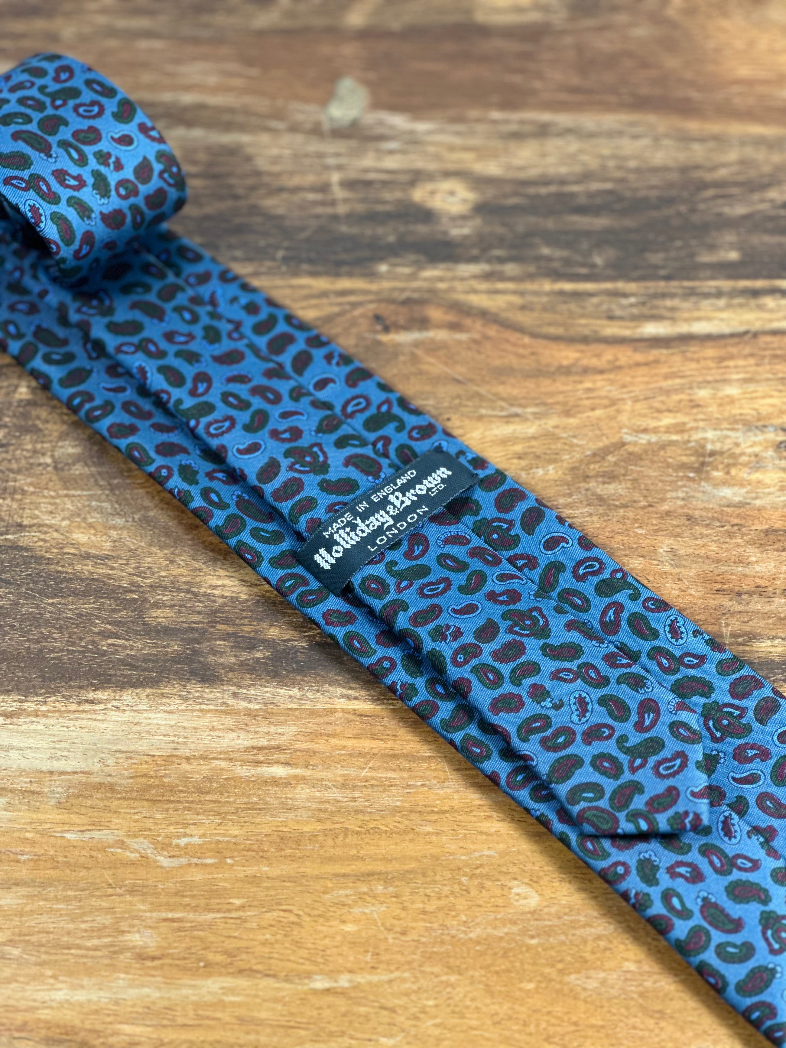 Corbata Holliday & Brown azul