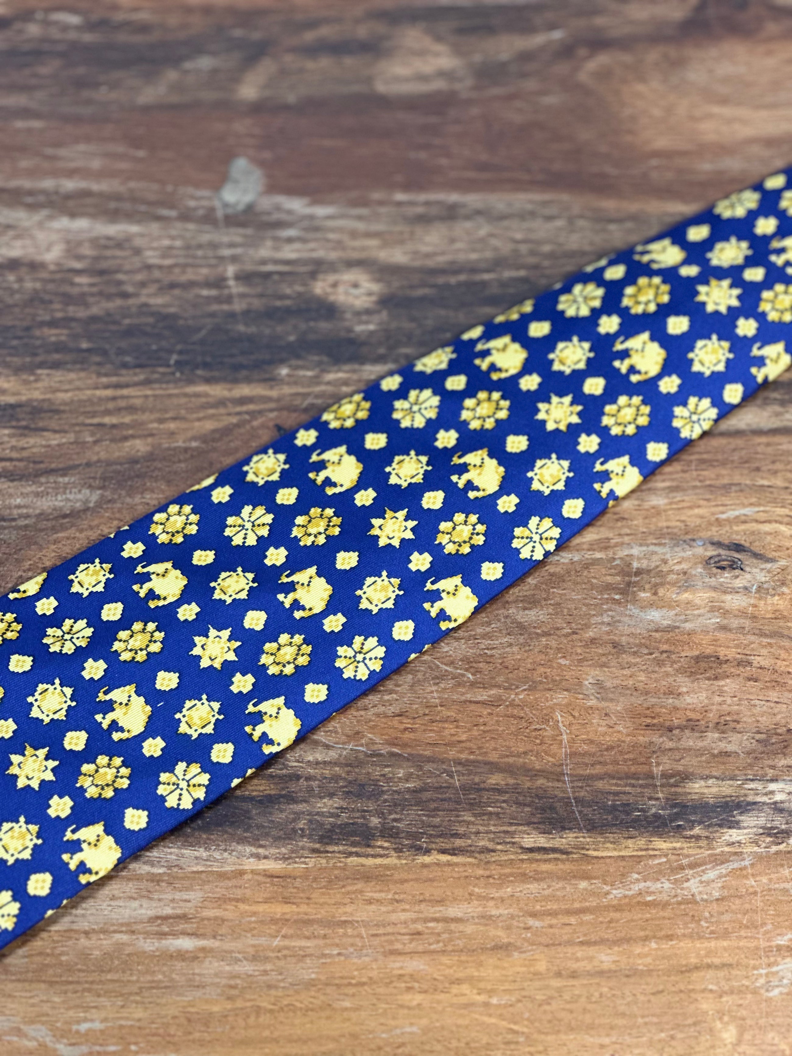 Corbata Valentino azul