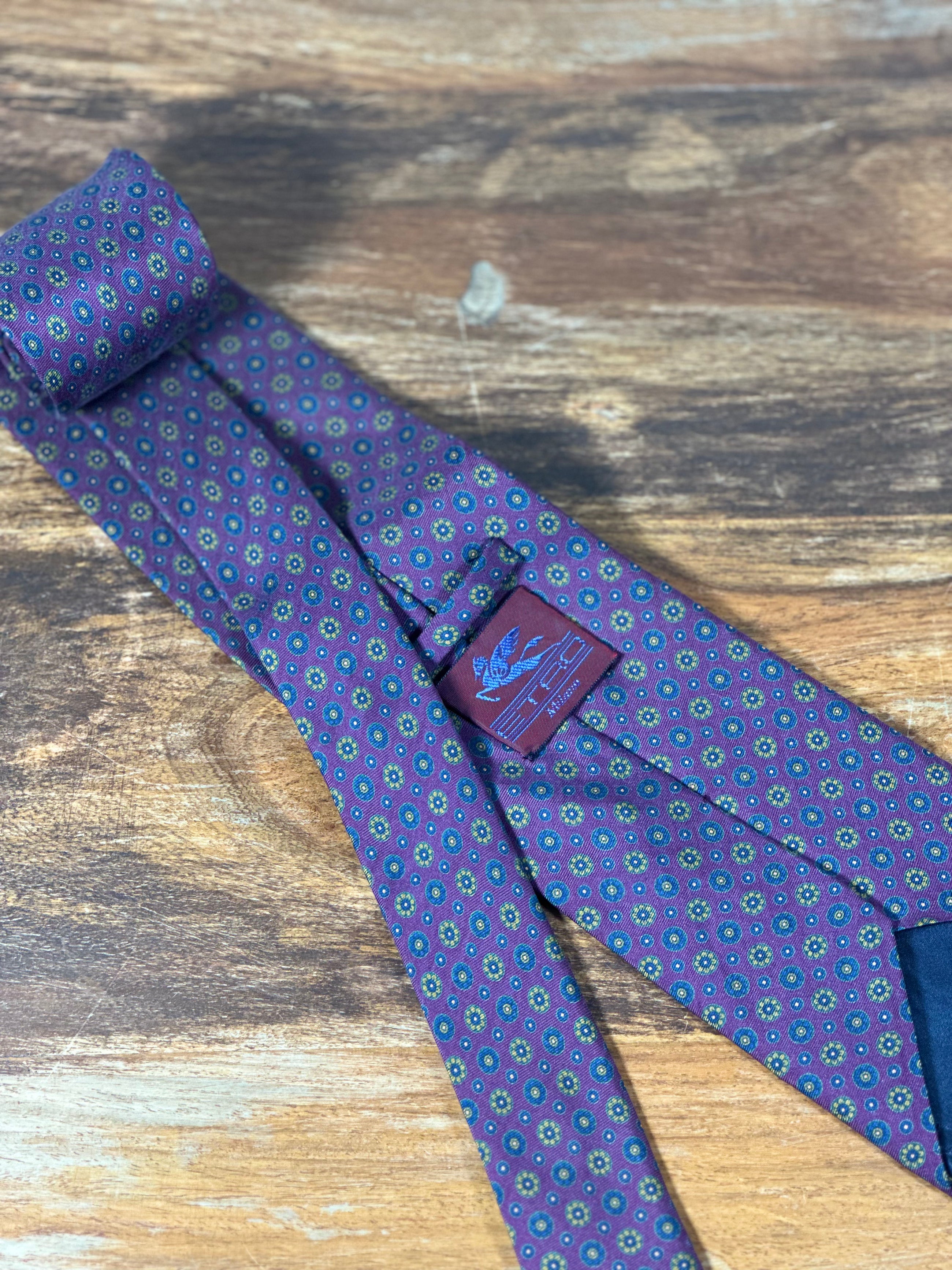 Corbata Etro burdeos