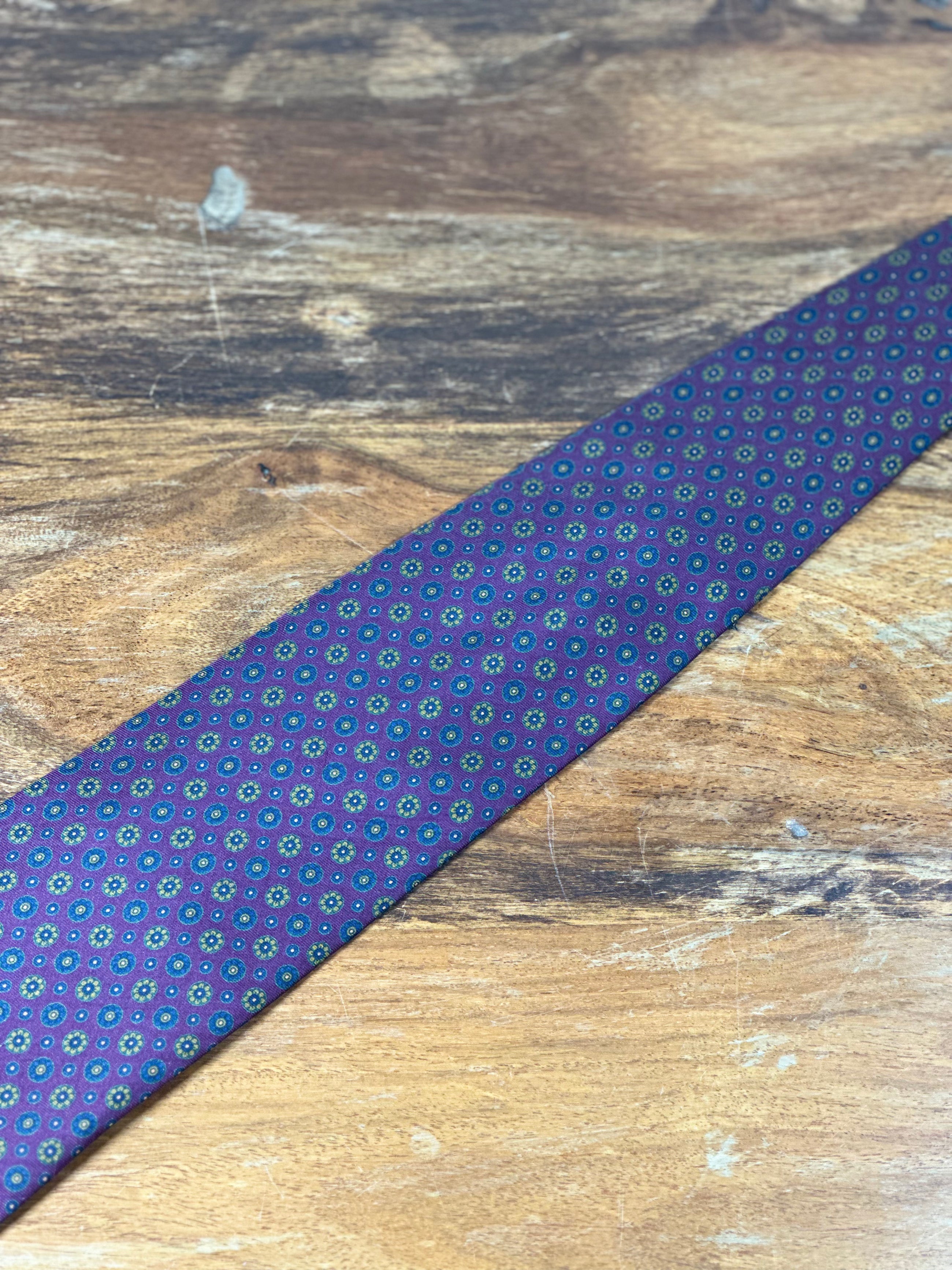 Corbata Etro burdeos