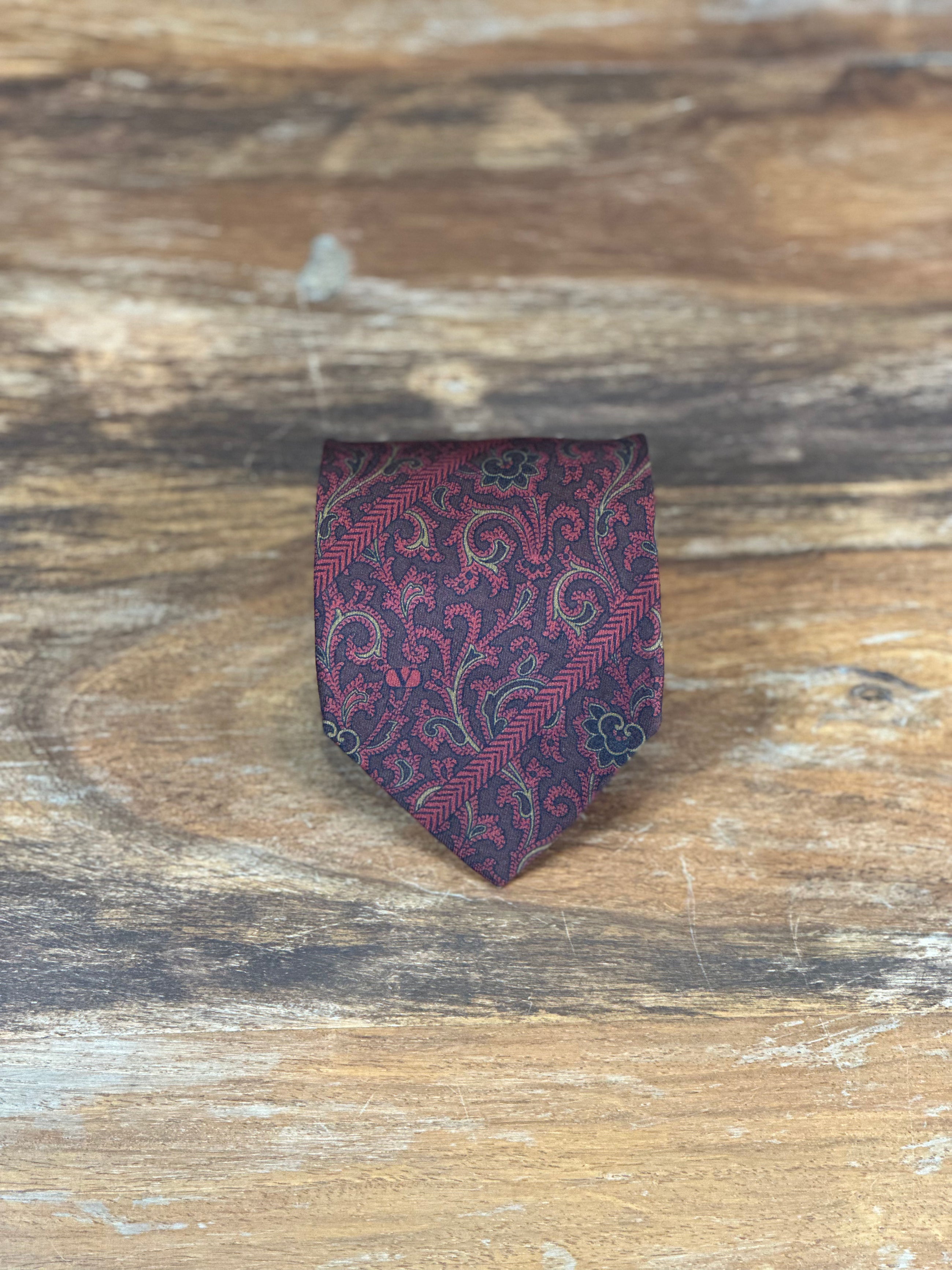 Corbata Valentino marrón