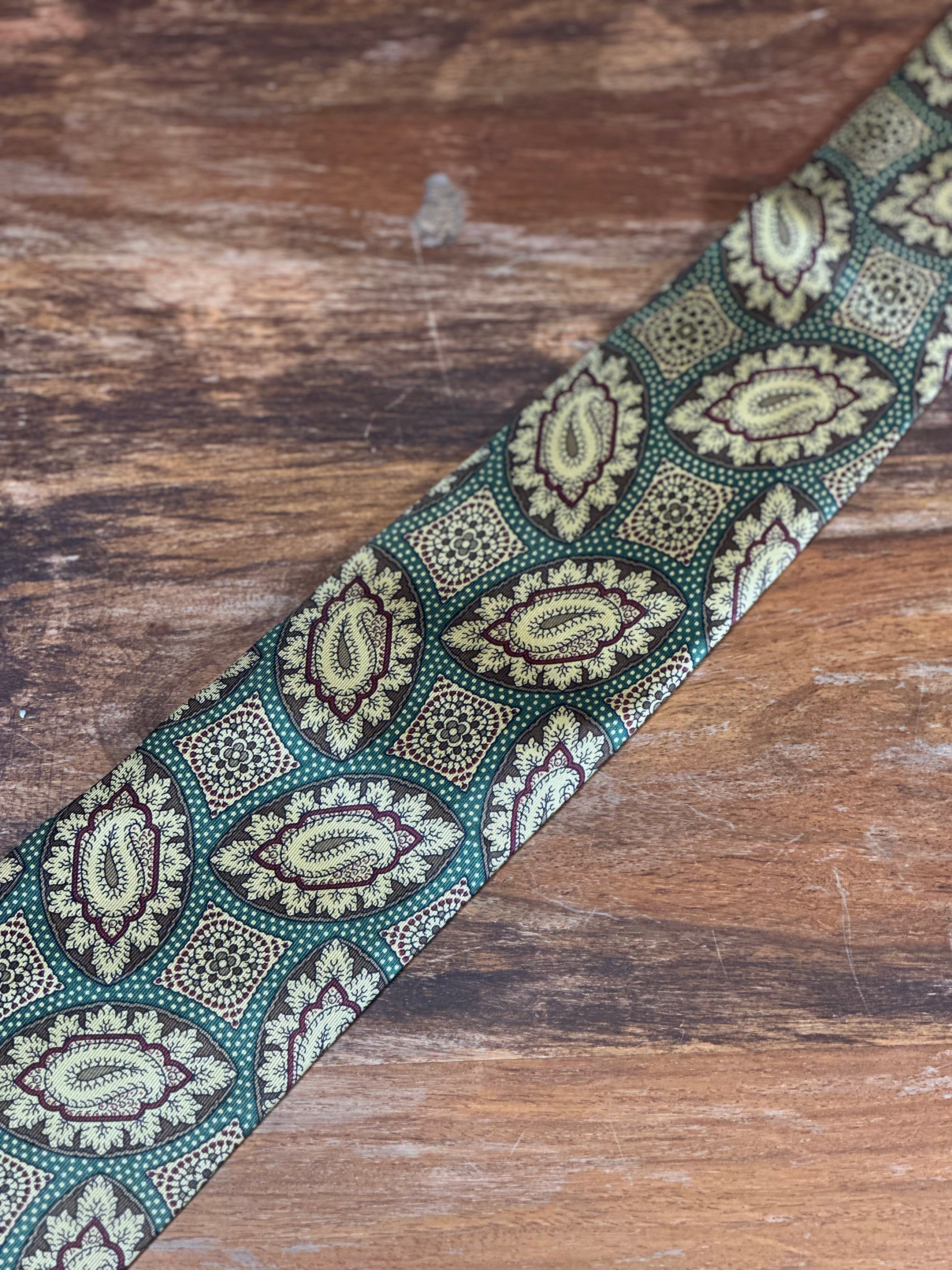 Corbata Pancaldi verde