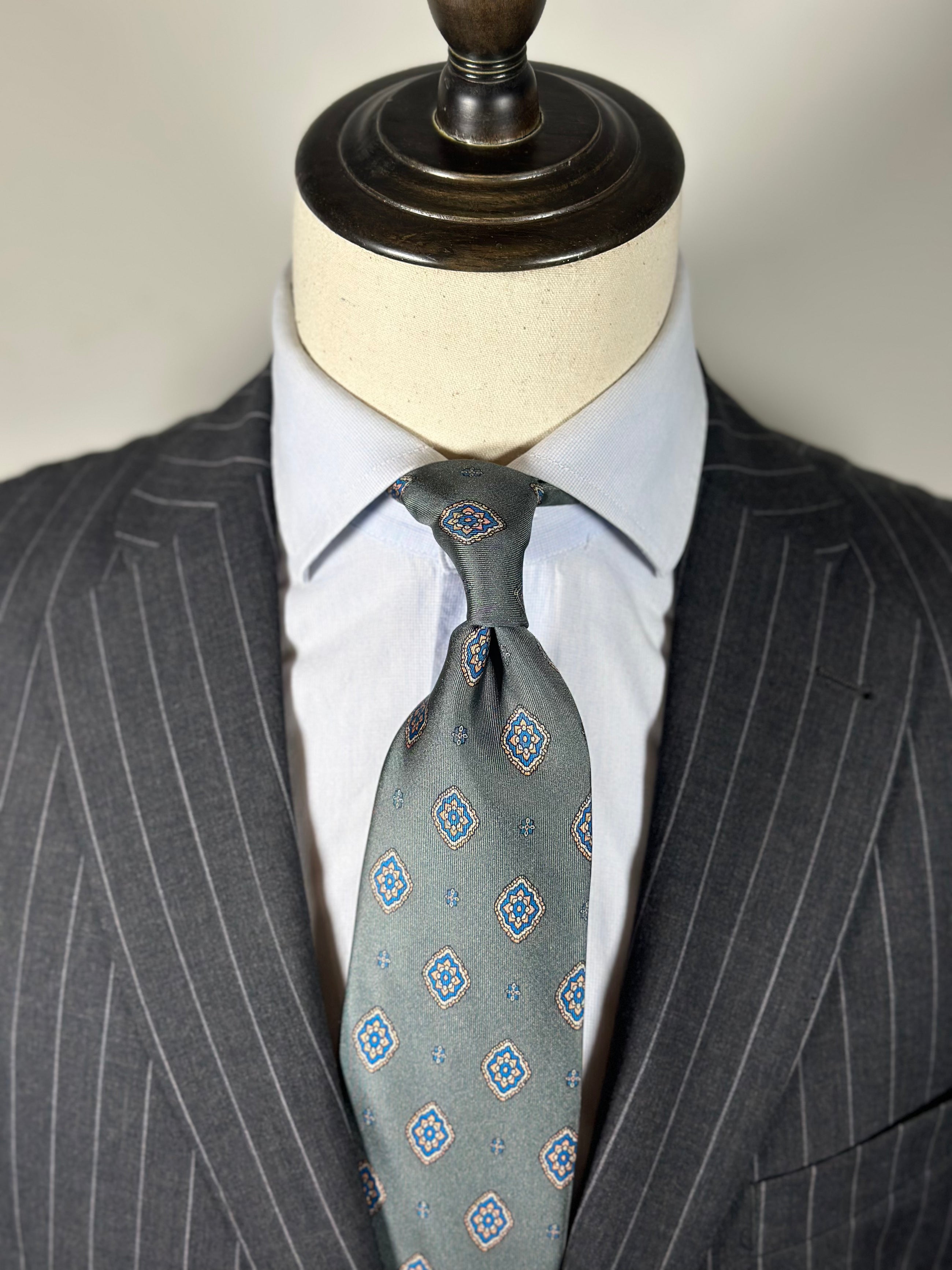 Corbata Varenna verde