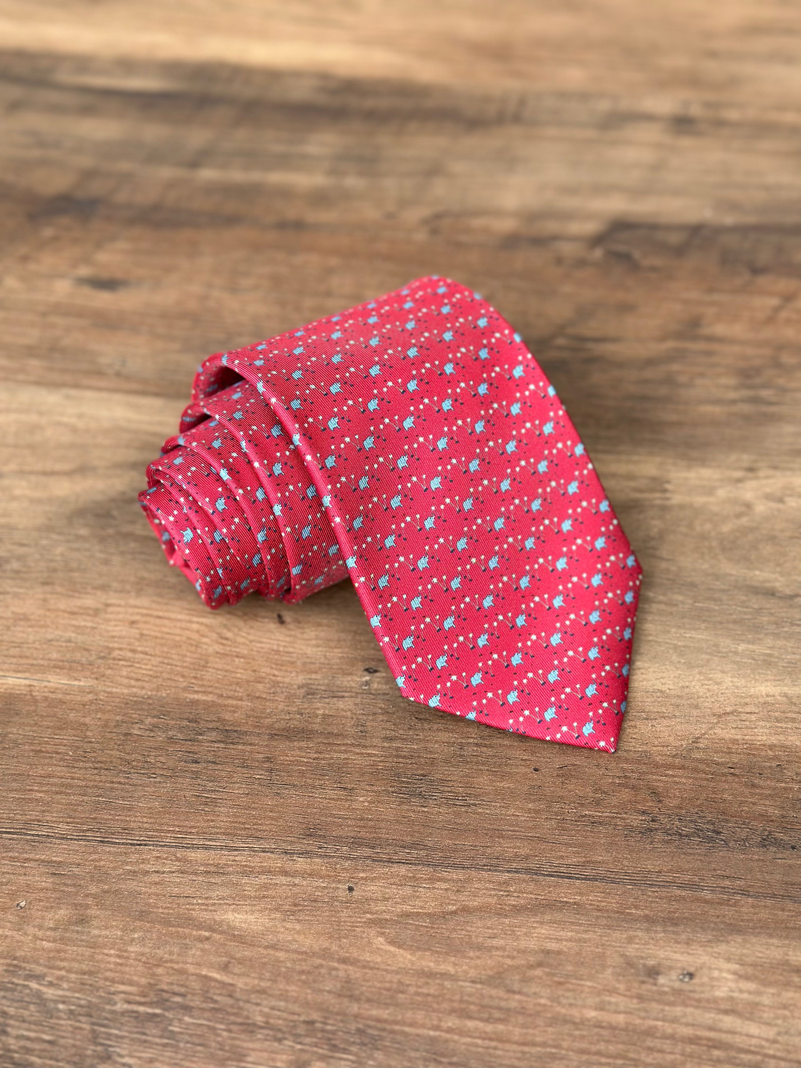 Corbata Serengeti roja