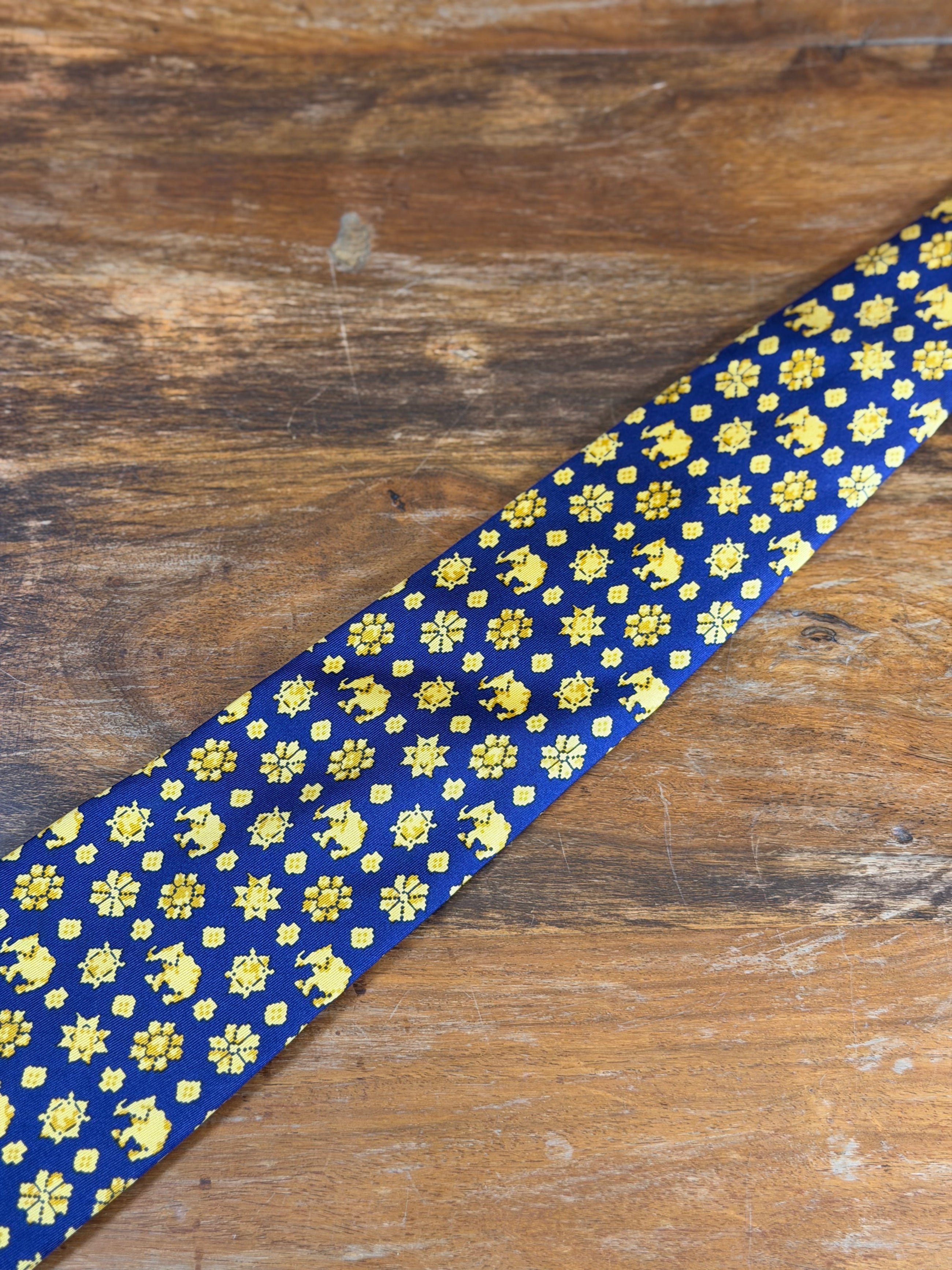 Corbata Valentino azul