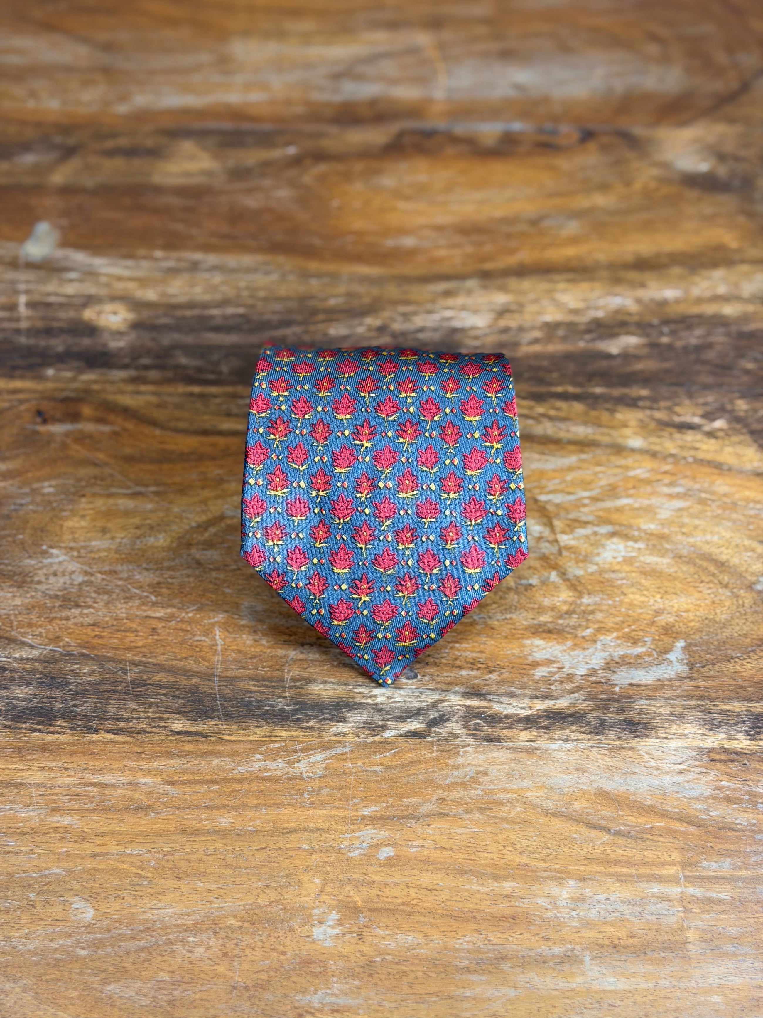 Corbata Hermés verde