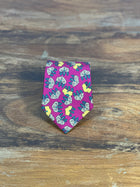 Corbata Hermés fucsia