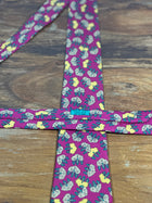 Corbata Hermés fucsia