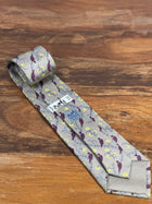 Corbata Hermés gris