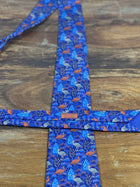 Corbata Hermés morada