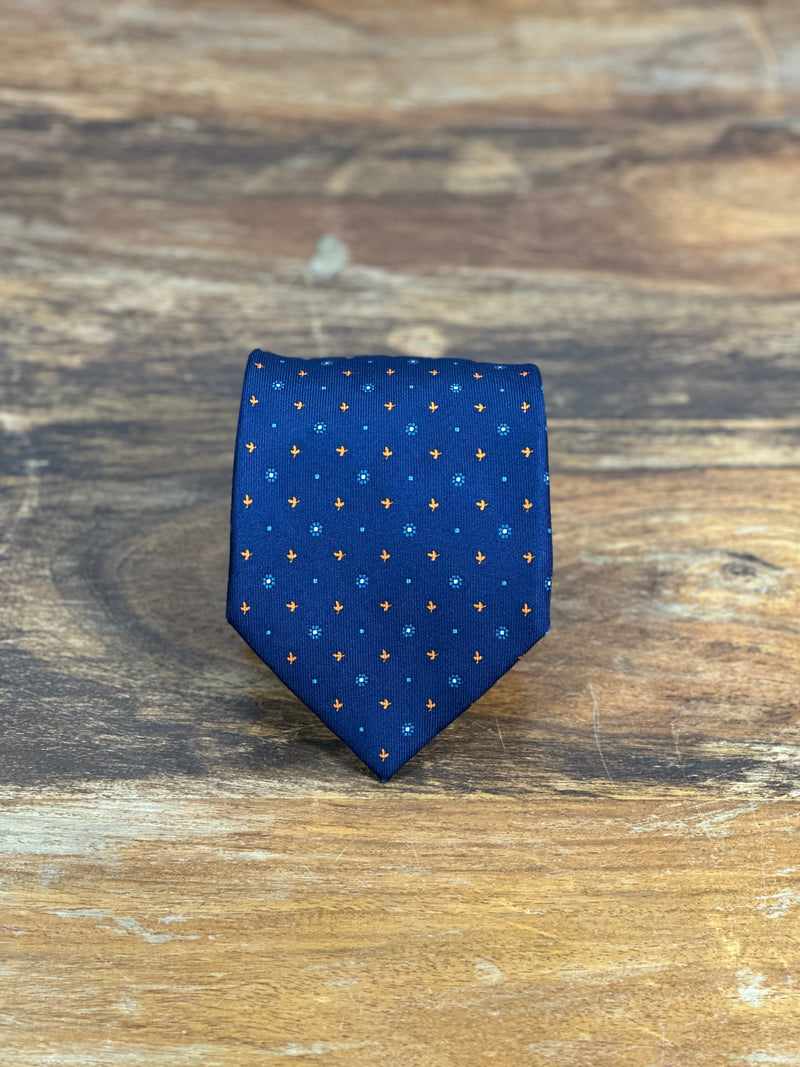 Corbata E.Marinella azul