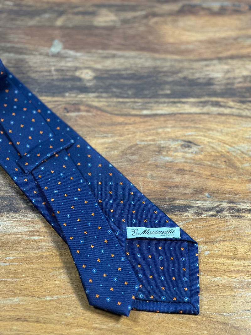 Corbata E.Marinella azul
