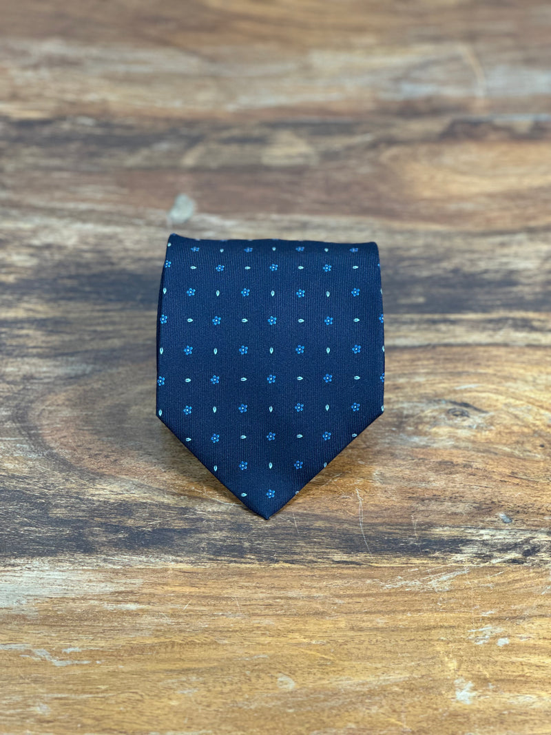 Corbata E.Marinella azul
