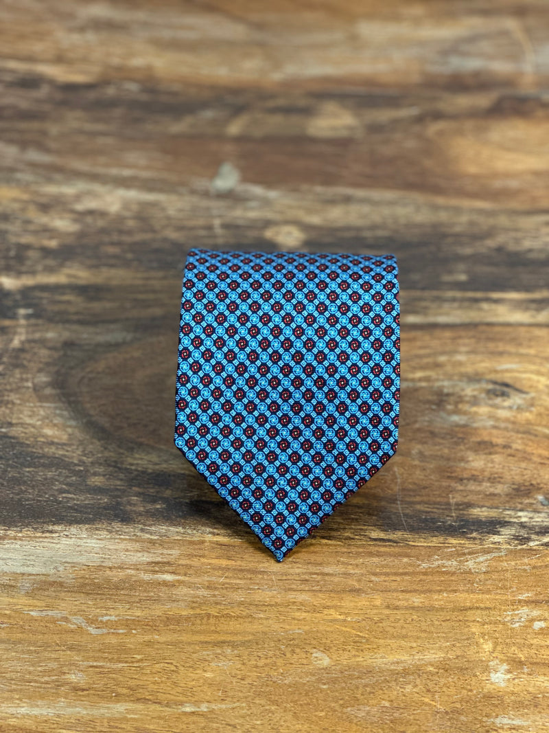 Corbata E.Marinella azul