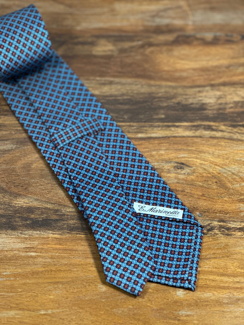 Corbata E.Marinella azul