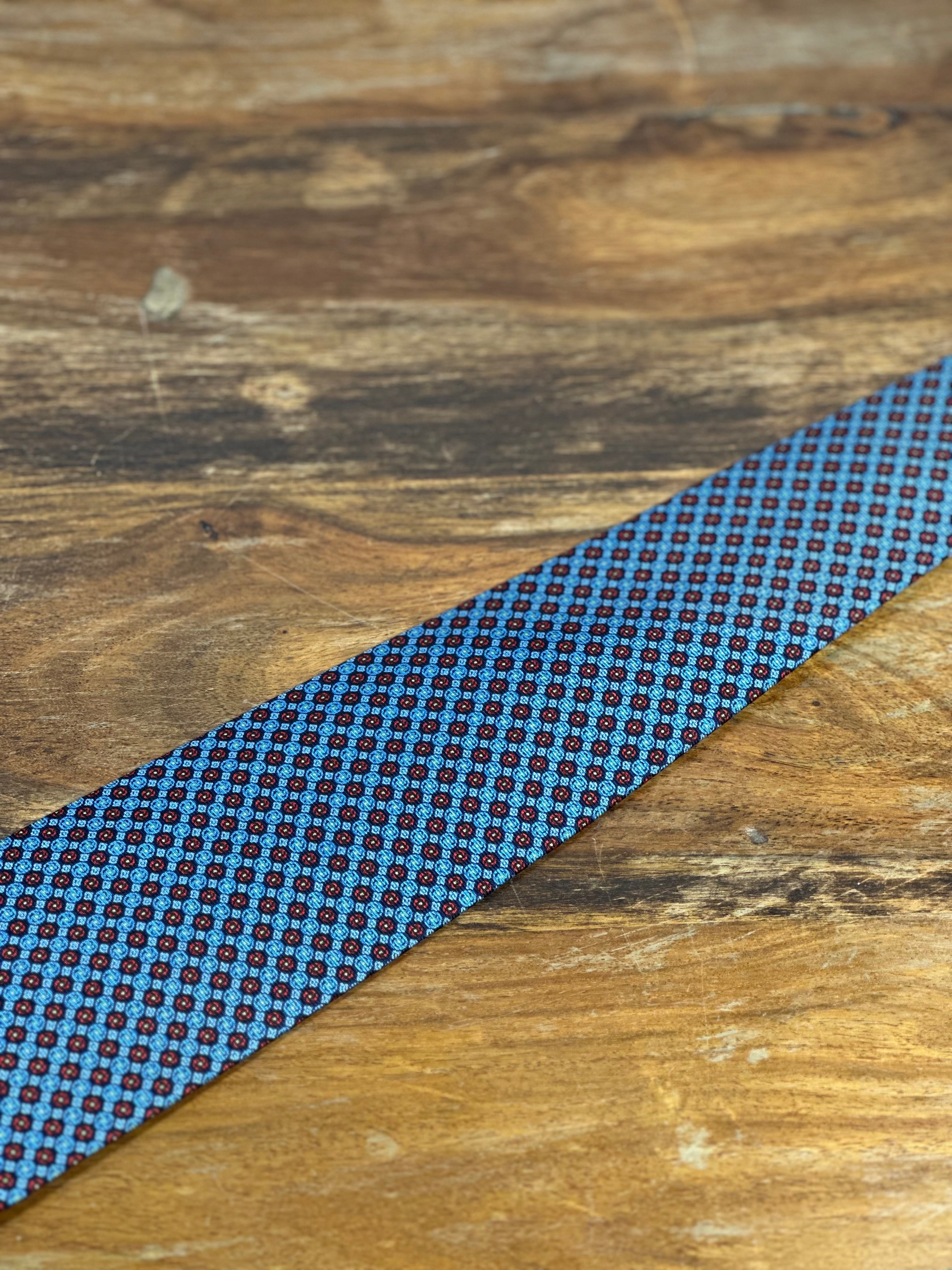 Corbata E.Marinella azul