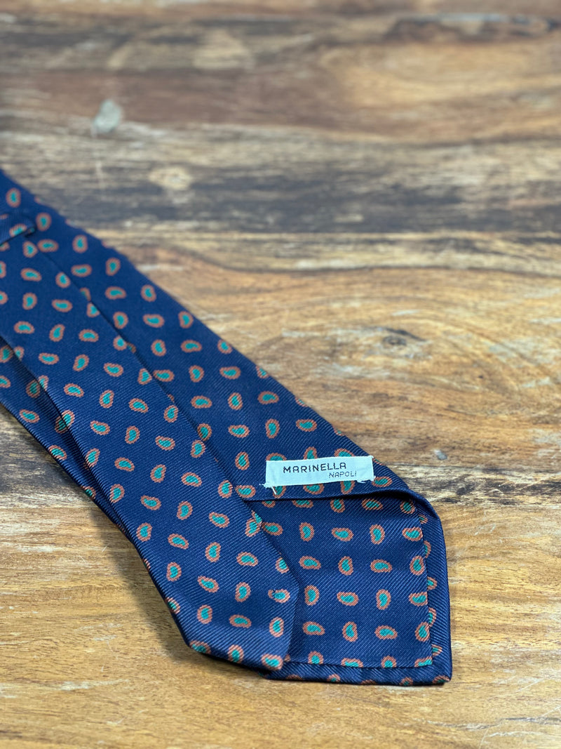Corbata E.Marinella azul