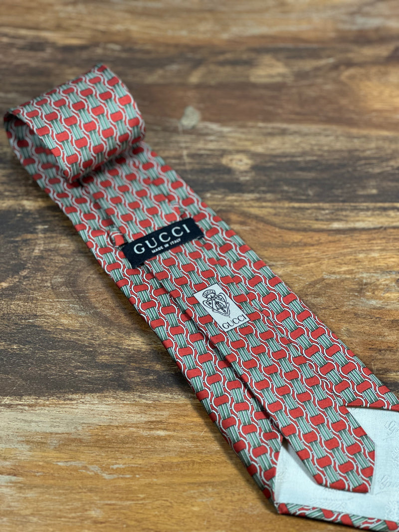 Corbata Gucci roja