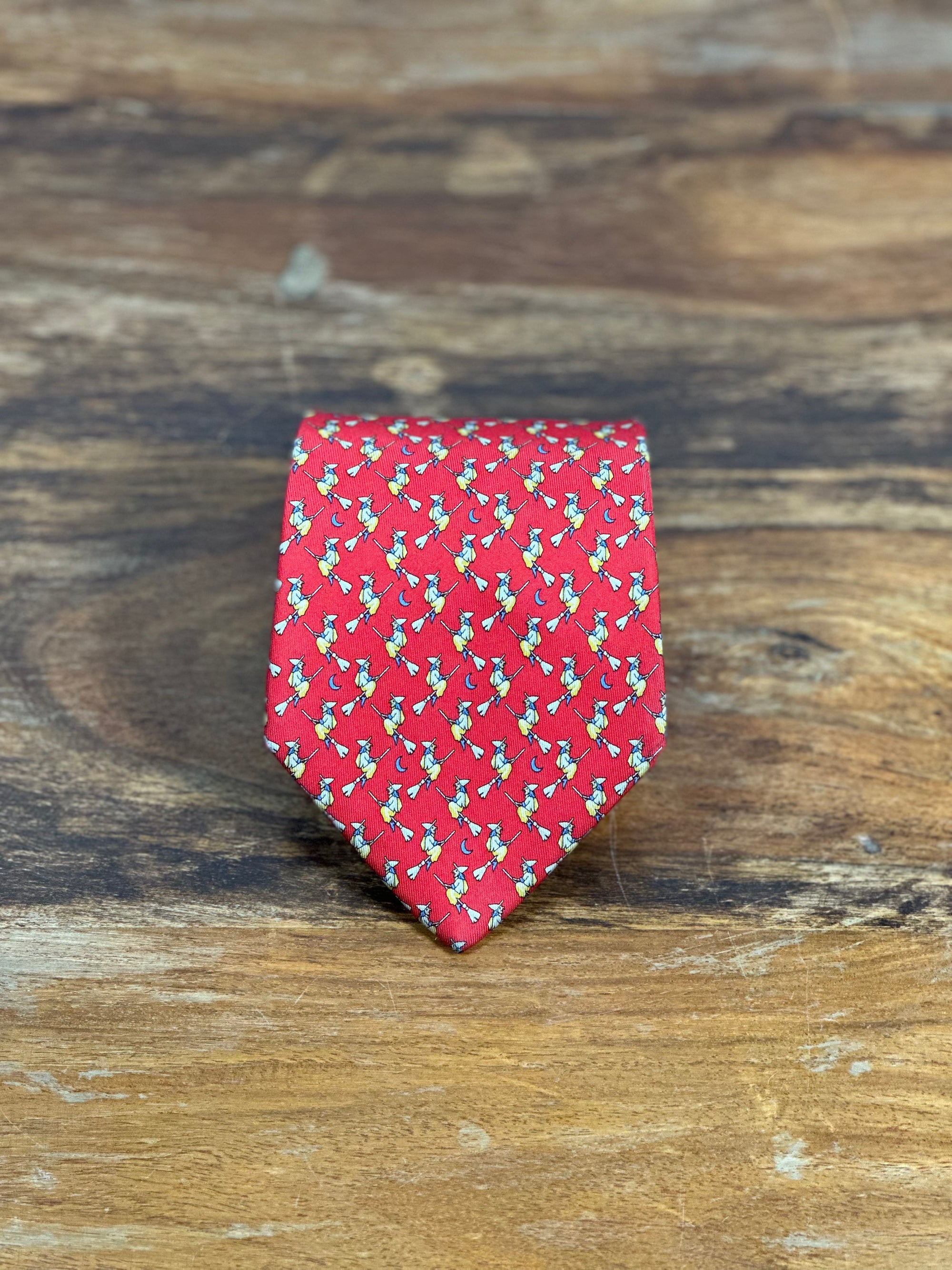 Corbata Ferragamo roja