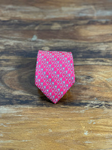 Corbata Hermés roja