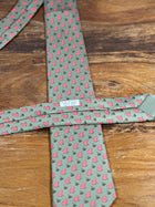 Corbata Hermés verde