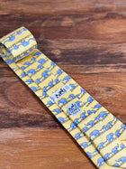 Corbata Hermés amarilla