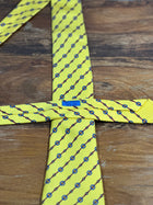 Corbata Hermés amarilla