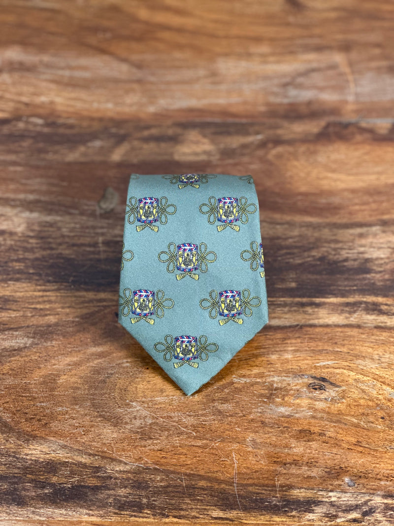 Corbata Hermés verde