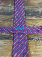 Corbata Hermés burdeos