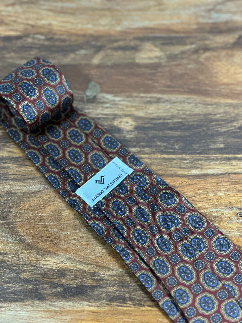 Corbata Valentino burdeos