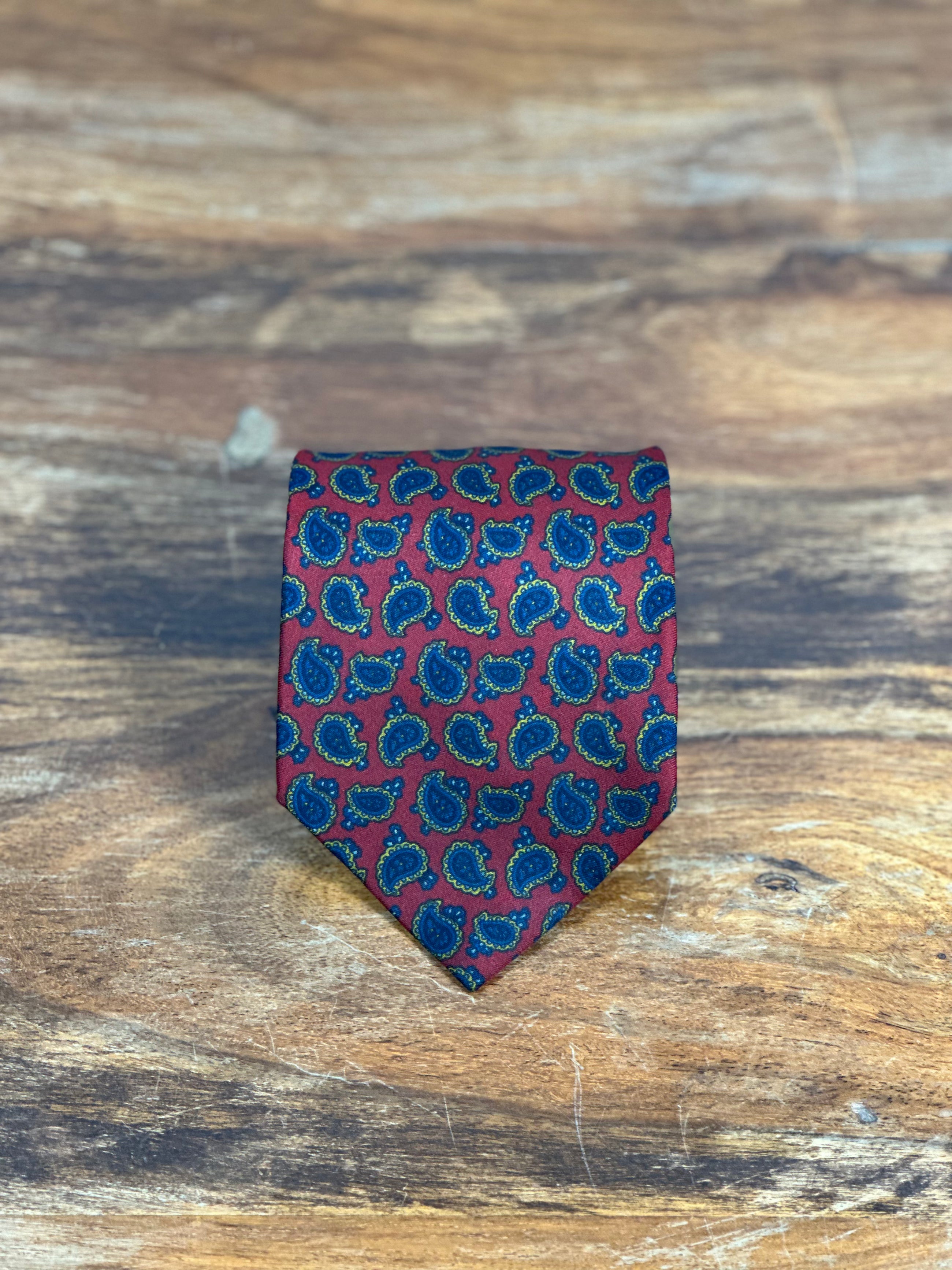 Corbata Valentino burdeos