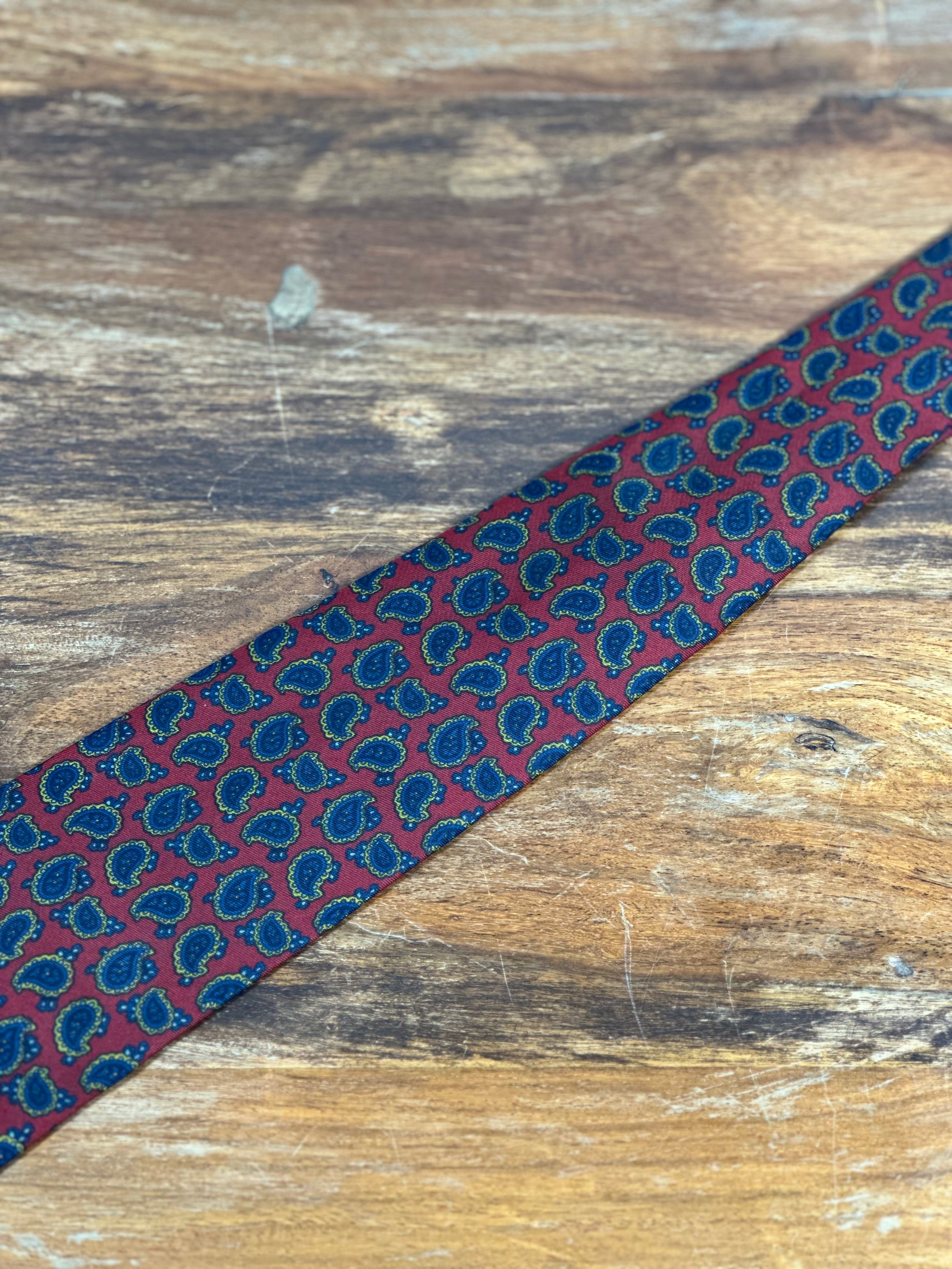 Corbata Valentino burdeos
