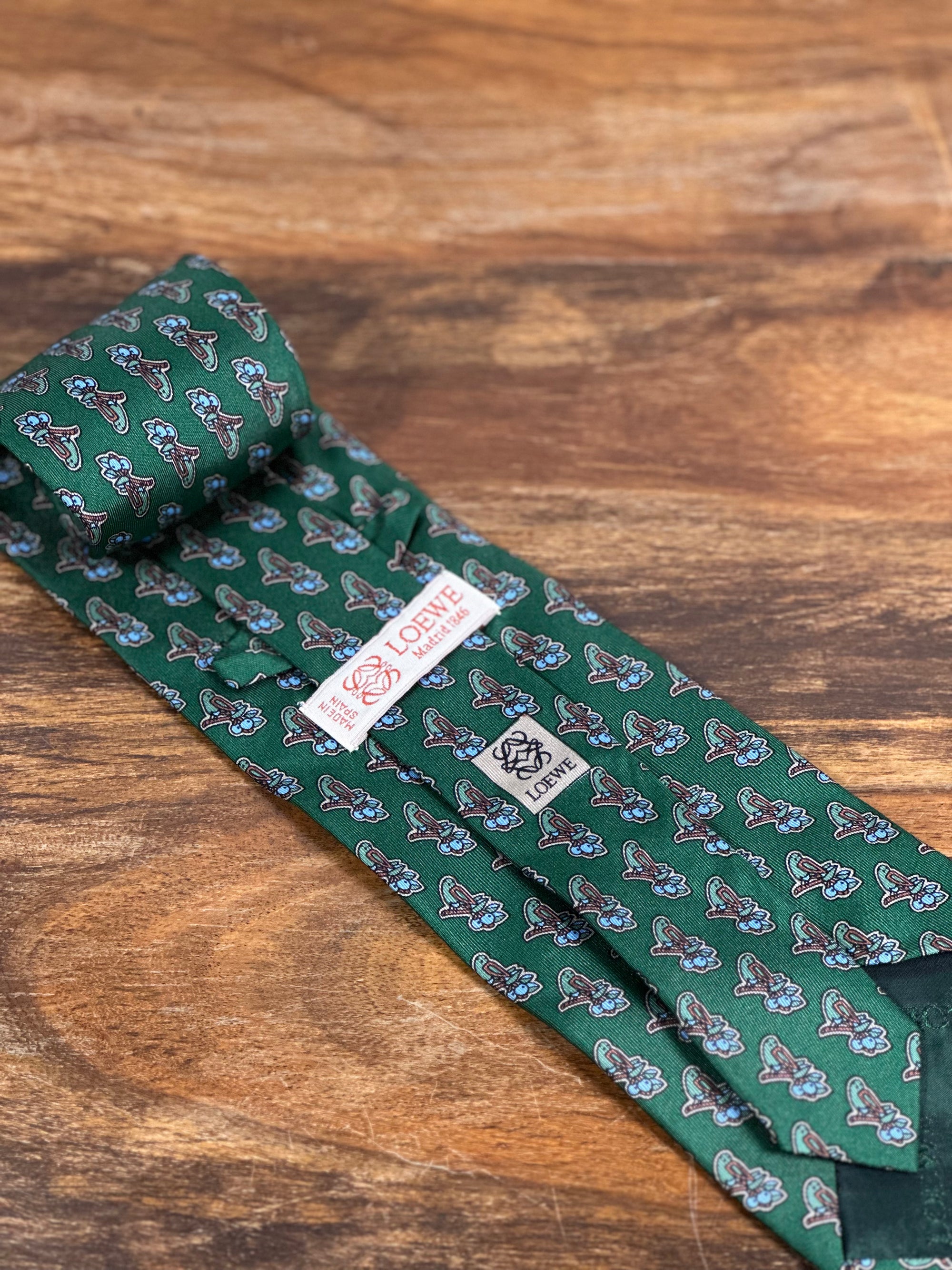 Corbata Loewe verde