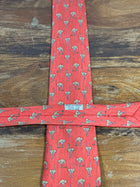 Corbata Hermés roja