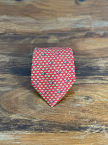 Corbata Hermés roja