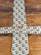 Corbata Hermés gris