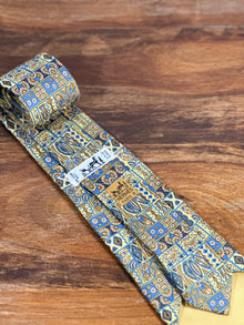 Corbata Hermés amarilla