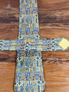 Corbata Hermés amarilla