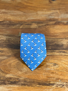 Corbata Hermés azul