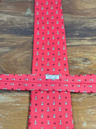 Corbata Hermés roja