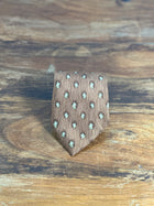 Corbata Hermés marrón