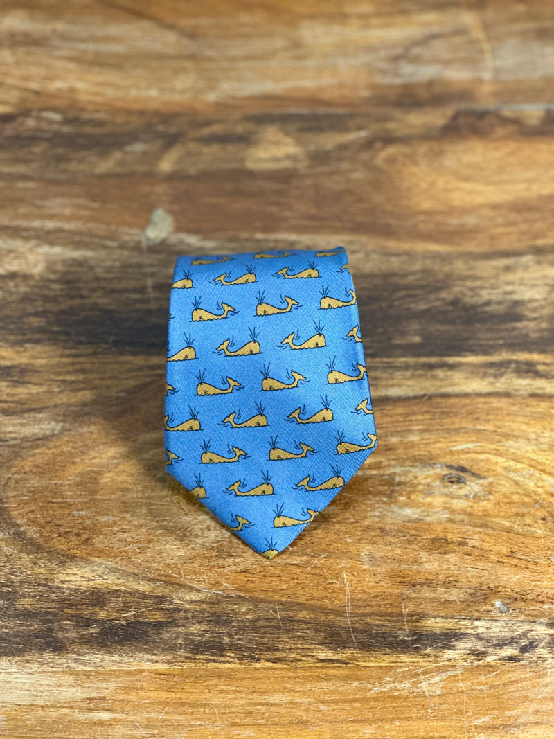 Corbata Hermés azul
