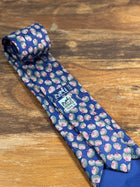 Corbata Hermés azul